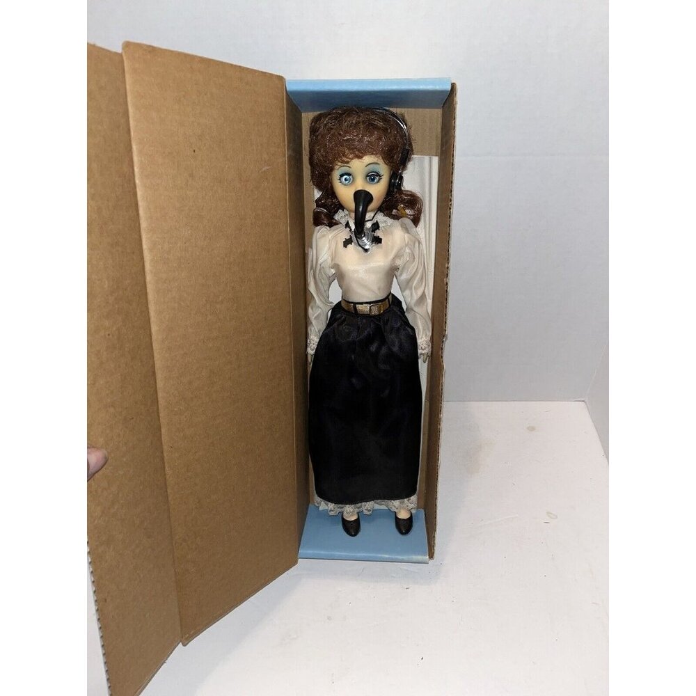 Vintage Telephone Pioneers of America 1890s Bell System Operator 15" Doll in Box